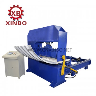 Hydraulic curving machine colored roof tile moulding machine